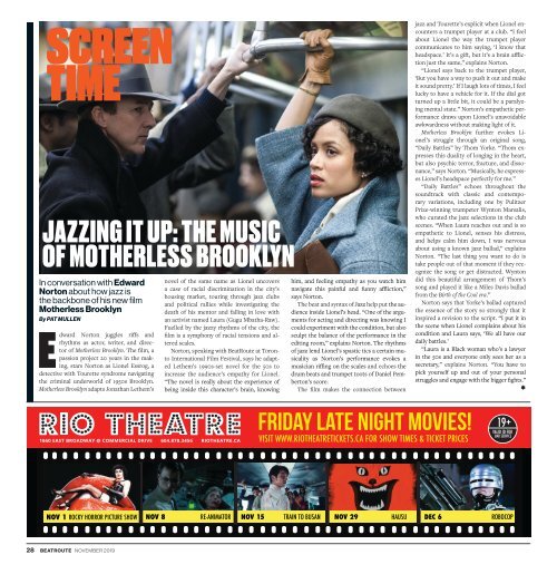 BeatRoute Magazine BC Edition - November 2019