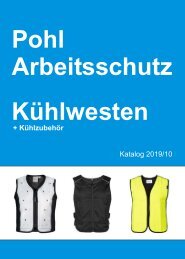 Pohl-Arbeitsschutz.de - Kühlwesten-Katalog