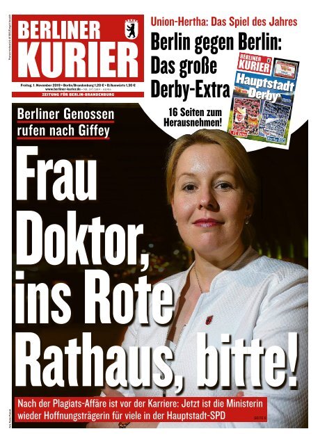 Berliner Kurier 01.11.2019