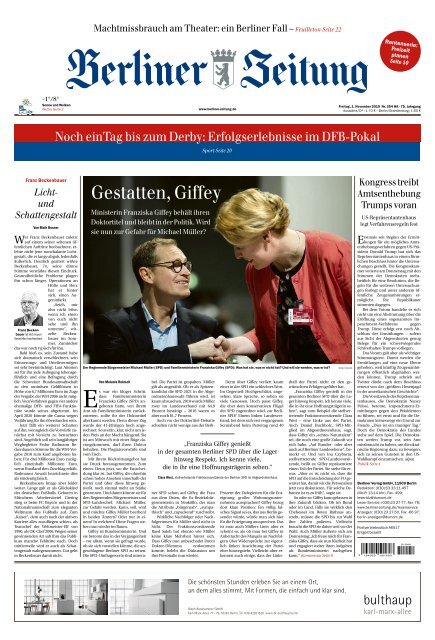 Berliner Zeitung 01.11.2019
