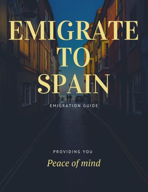 Emigrate To Spain_Emigration Guide 2019