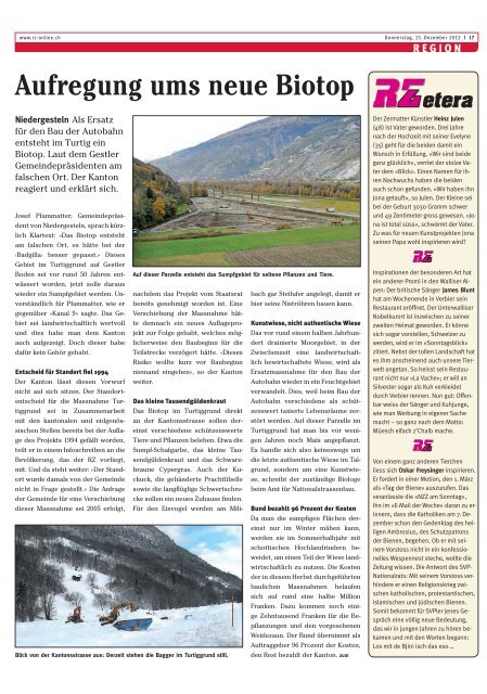 Download ePaper als PDF - Regional-Zeitung RZ