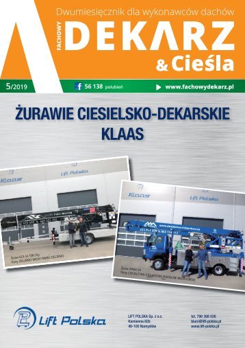 Fachowy Dekarz & Cieśla 2019/5