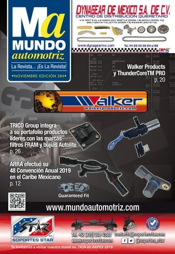 Mundo Automotriz No. 284 Edición Noviembre 2019