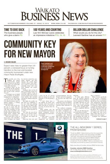 Waikato Business News October/November 2019