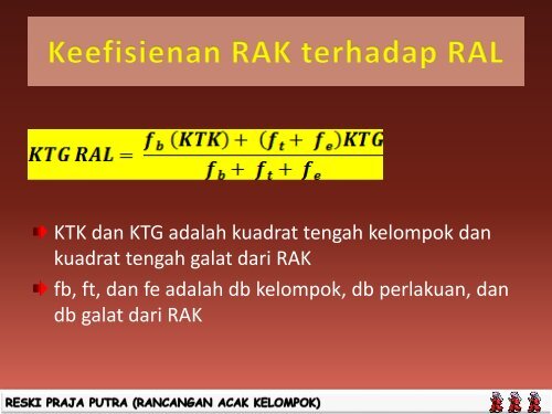 Rancangan Acak Kelompok 1