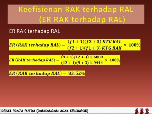 Rancangan Acak Kelompok 1