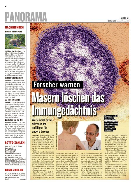 Berliner Kurier 03.11.2019