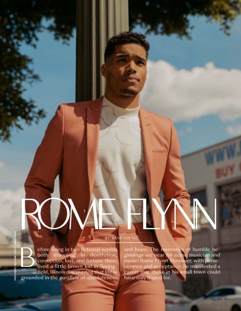 Rome Flynn | Style Issue 2019
