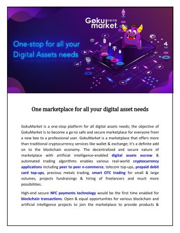 digital asset platform