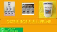 PROMO, CALL/WA 0811-9700-400, Jual Susu Kesehatan LIFELINE Bekasi