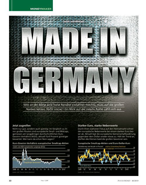 FOCUSMONEY_2019-46:Vorschau