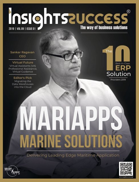 The 10 Best in class ERP Solution Providers, 2019