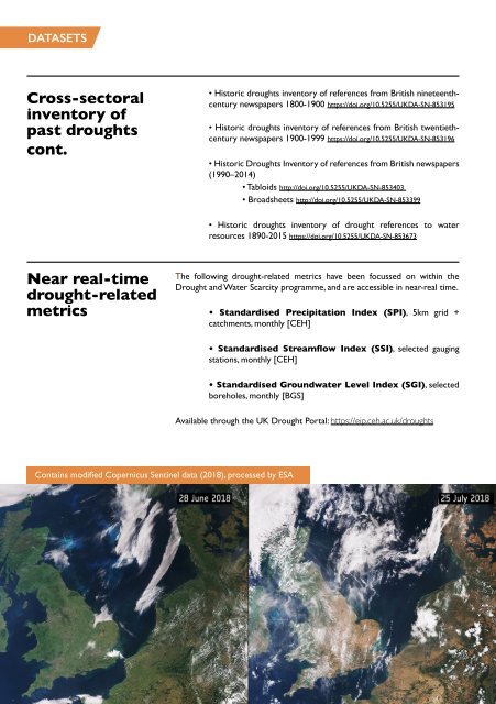 About Drought Handbook: Outputs & Impacts