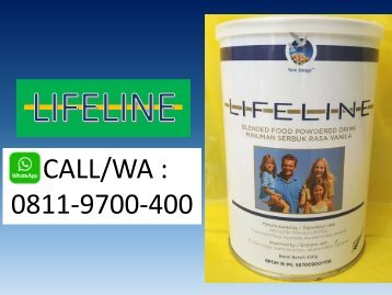 PROMO, CALL/WA 0811-9700-400, Jual Vitamin Untuk Tulang LIFELINE Di Yogyakararta