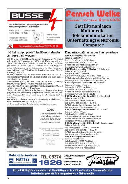 Kurier Isenbüttel November 2019