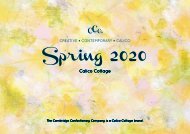 Spring Collection Calico Cottage 2020