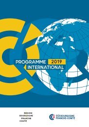 Programme 2019 CCI International BFC