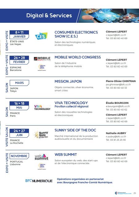 Programme 2019 CCI International BFC