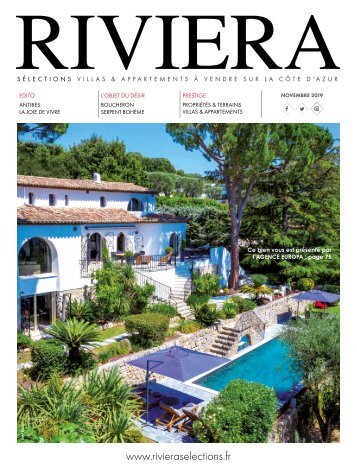 Riviera Sélections - Novembre 2019