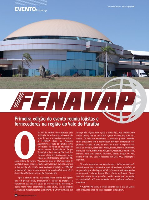 REVISTA AUTOMOTIVO - EDIÇÃO 146 - NOVEMBRO 2019