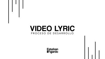 VideoLyric-ProcesoDeDesarrllo