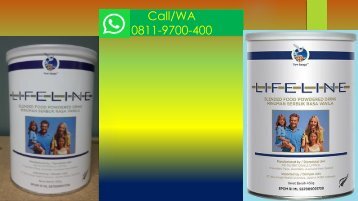 PROMO, CALL/WA 0811-9700-400, Jual Susu Kesehatan LIFELINE Bekasi