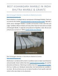 Best Kishangarh Marble in India Bhutra Stones