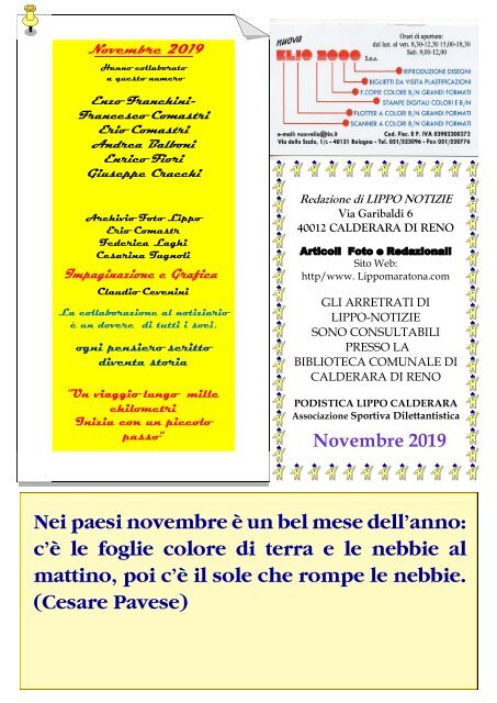 Lippo NOVEMBRE