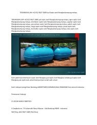 TERJANGKAU,WA +62 812-9627-2689 Jual Septic tank fiberglasskampung melayu