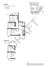 Parc Komo 2 BR floorplans