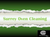 Facts You Never Knew About Surrey Oven Cleaning