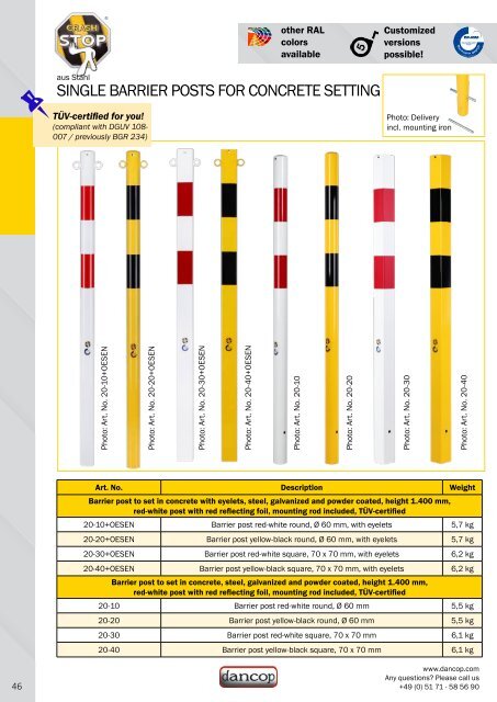 Dancop Catalogue 2024/1 EN