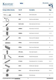 Panel Light Pipes KLX-D Series