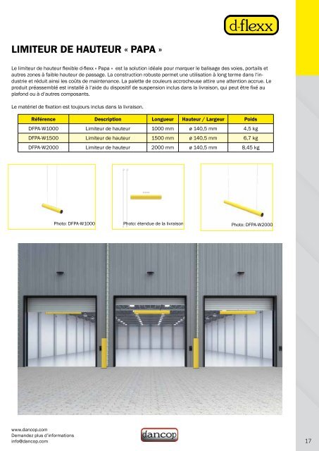 Dancop Catalogue 2024/1 FR