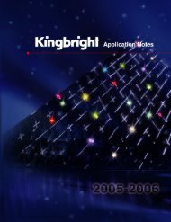 Kingbright Katalog