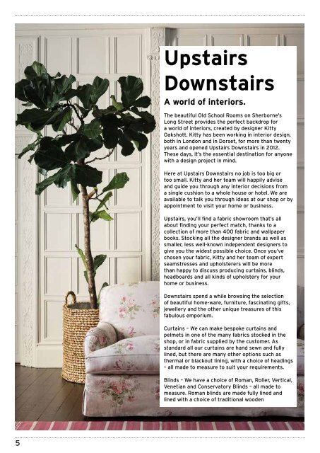 DOMVS Enterprise Club Inspired Living - Issue 6 – Autumn Winter 2019