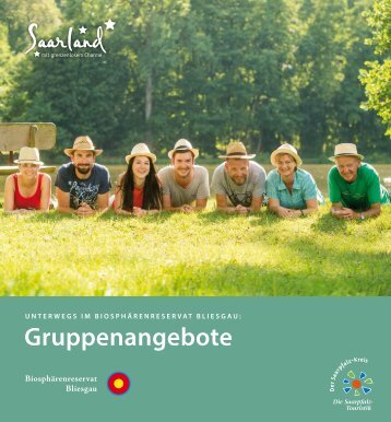Unterwegs im Biosphärenreservat Bliesgau: Gruppenangebote