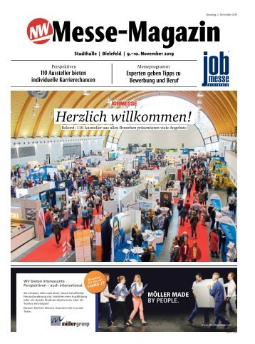 Das MesseMagazin zur 15. jobmesse bielefeld