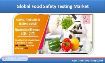 Global Food Safety Testing Market