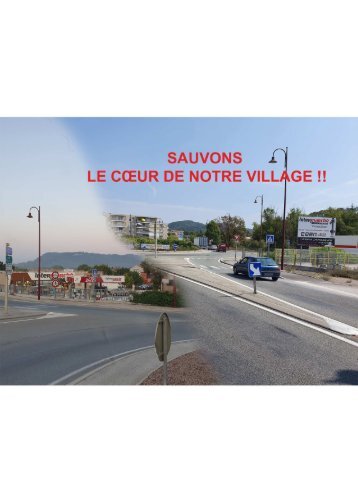 Sauvons le cœur de notre village