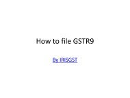 How to file GSTR9