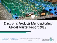 Electronic Products Manufacturing Market Key Players, Opportunities And Growth Analysis