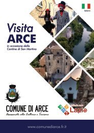 Brochure Visite Guidate Cantine di San Martino 2019 - ARCE