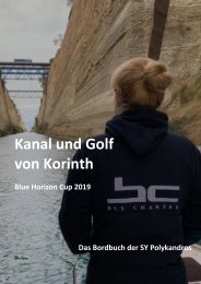 BHC 2019 - Bordbuch SY Polykandros