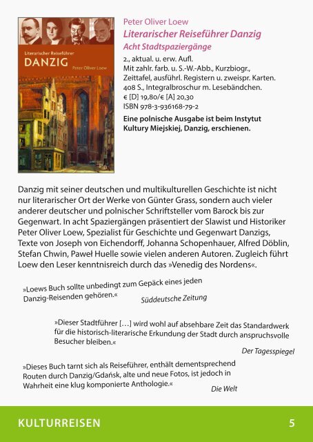 Verlagsverzeichnis des Deutschen Kulturforums östliches Europa 2020