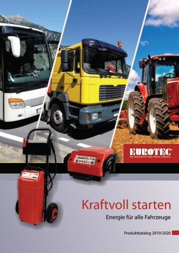 Eurotec Produktkatalog 2019 / 2020