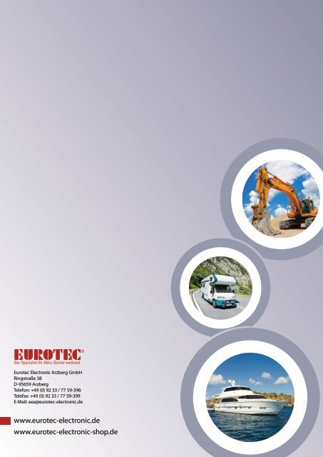 Eurotec Produktkatalog 2019 / 2020