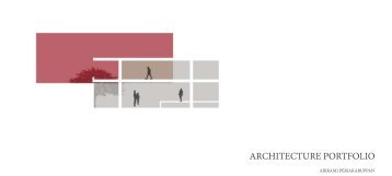 ARCHITECTURE DESIGN PORTFOLIO 