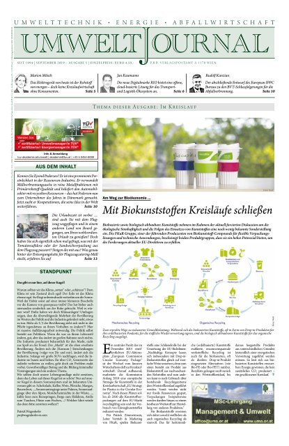 UmweltJournal Ausgabe 2019 